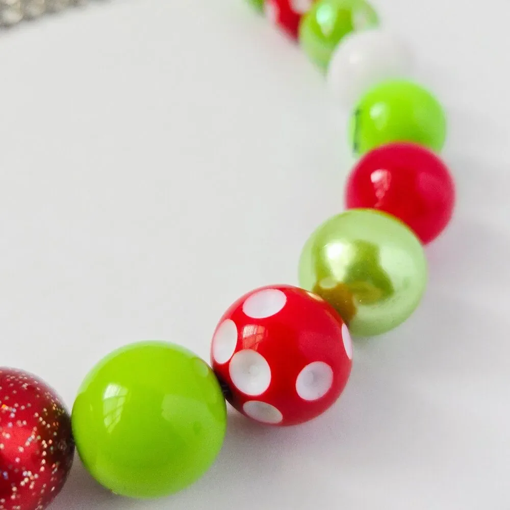 Handmade christmas beaded
